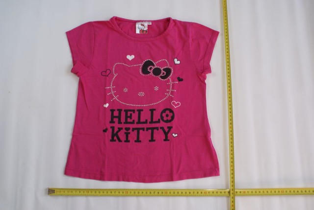 Majica kratki rokavi, 134-140, hello kitty, 2,00€