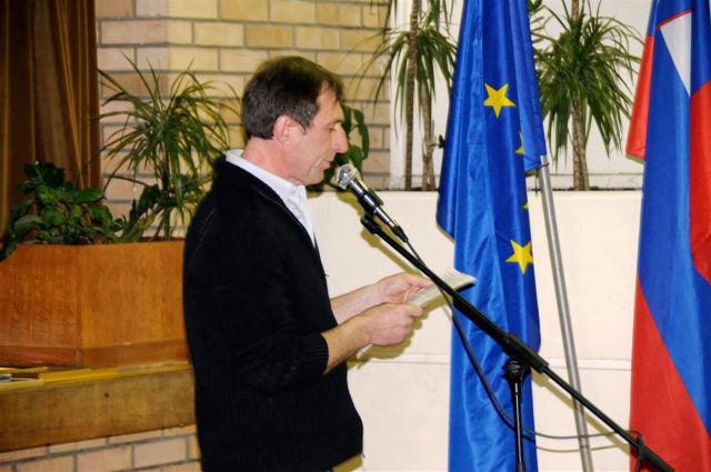 Občni zbor je odprl predsednik društva, Roman Novak