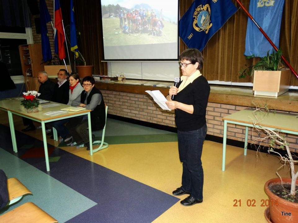 Občni zbor PD Vrhnika-Tine 21.2.2014 - foto povečava