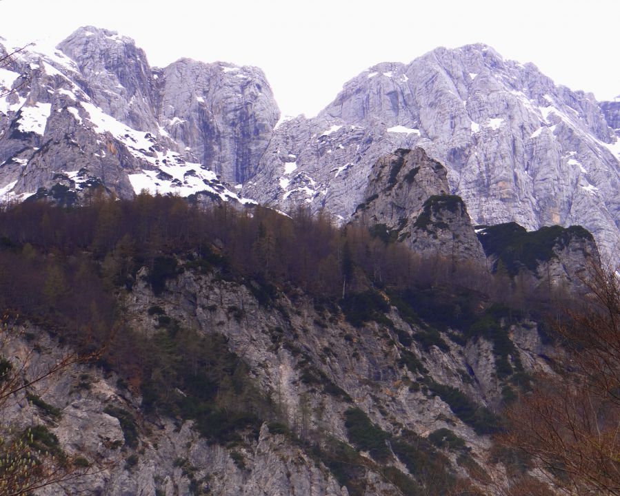 Logarska dolina, Pavličevo sedlo 29.04.2012 - foto povečava