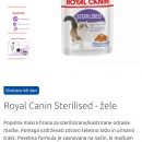Royal canin sterilised mokra hrana 11 vrečk