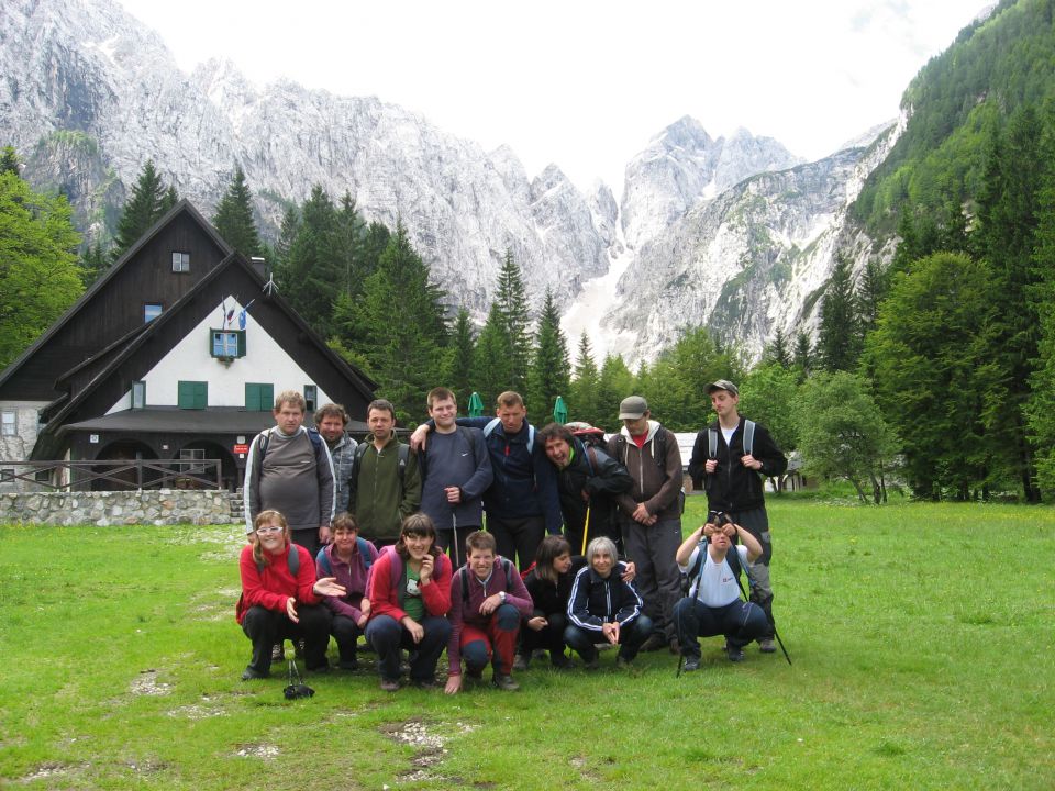Pohodniška skupina v Kranjski Gori 2012 - foto povečava