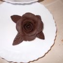 dekoracija iz čokolade in medu(vrtnica)