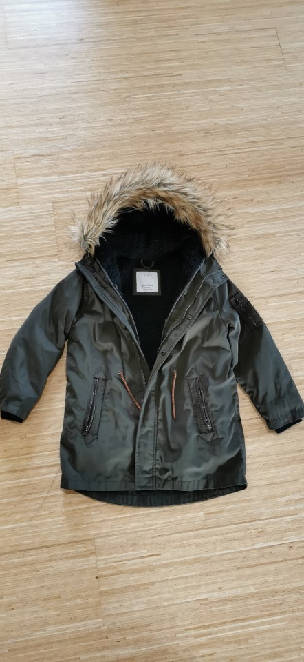 Zara zimska parka 128cm, 15€ - foto povečava