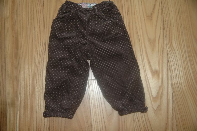 Tople žametne hlače, HM 86, 12-18 mes, 4,5 eur