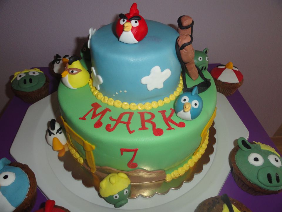 torta Angry Birds