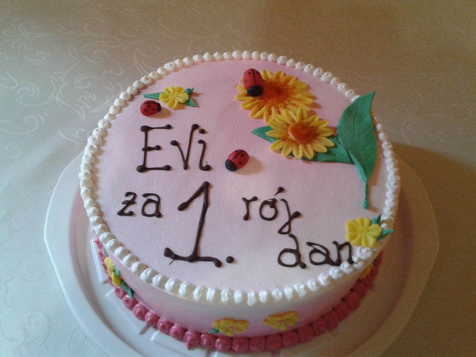 torta za 1.rojstni dan