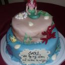 torta Ariela-morska deklica