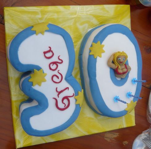Torta za 30. rojstni dan