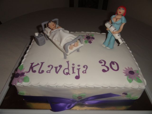 Torta za 30 let-medicinska sestra