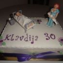 torta za 30 let-medicinska sestra