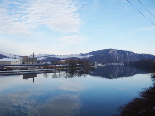 Maribor, Drava,...2.1.2015 - foto