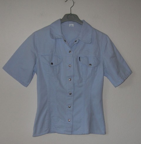 Srajca, jeans, št. 38 - foto