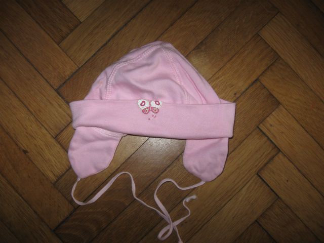 roza kapa z metuljčkom Okay, vel.2(41-43), 1,5€