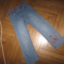 Jeans kavbojke z regulacijo pasu Kiki&Koko vel.104, 3€