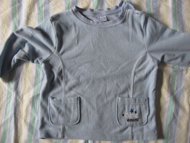 pulover iz flisa Impidimpi, št.86/92, 1€