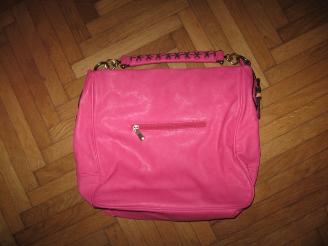 Velika roza torba Gruppo firstyle, 5€