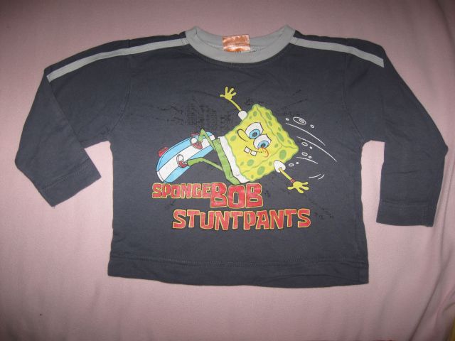 Siva majica z dolgimi rokavi Nickelodeon, št.98