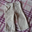 bež žametne hlače Benetton, št.82, 1,5€