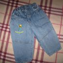 jeans hlače, št.80, 1€