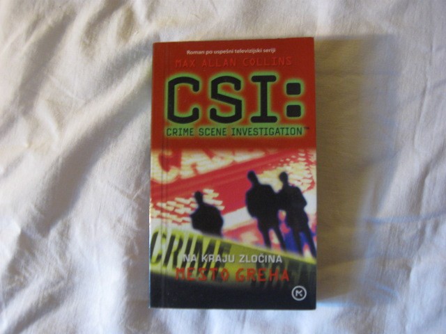 Kriminalni roman CSI: Mesto greha, 5€