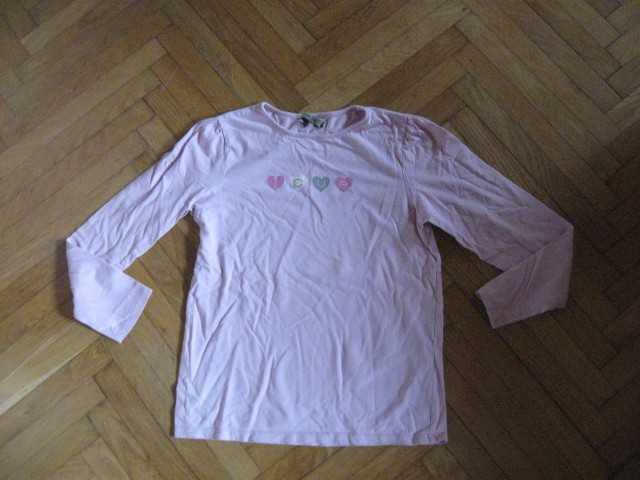 roza majica Tape aloleil, vel.150, 2€