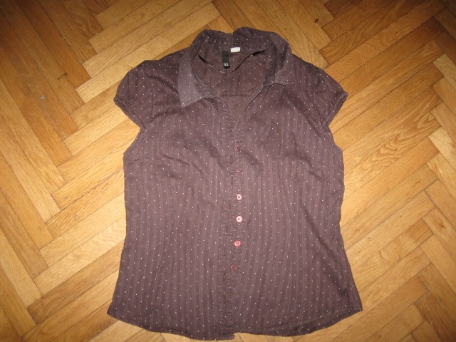 Rjava bluza H&M št.42, 3€