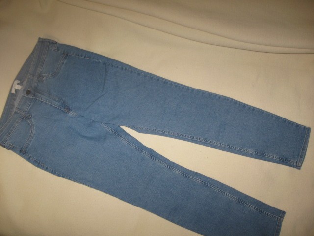 Modre jeans hlače H&M vel.42, 4,5€