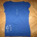 modra majica s kratkimi rokavi vel.L, 2€