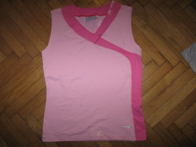 roza športna majica/majica za fitnes Skimano, vel.L, 1,5€