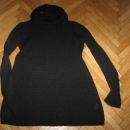 pleten črn pulover oz. obleka vel.L, 4€