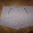elegantne kariraste kratke hlače Topshop vel.L, 3€