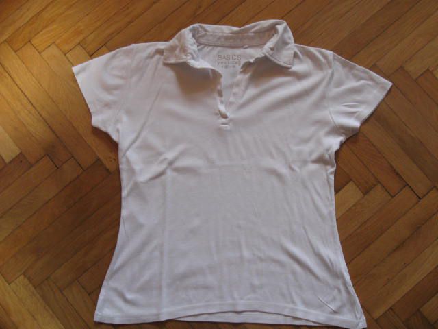 bela polo majica Basics Jessica od CA, vel.M, 2€