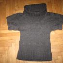 pleten pulover s kratkimi rokavi Knitwear vel.M, 3€
