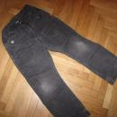 temno sive jeans hlače H&M z regulacijo, vel.116, 2°€