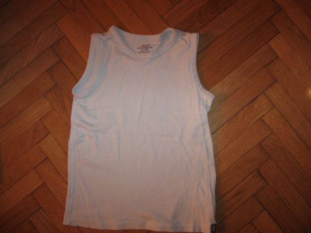 Svetlo modra majica brez rokavov H&M, vel.122, 1€