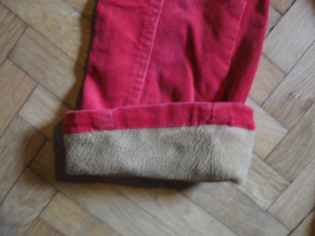 rjava topla podloga hlač
