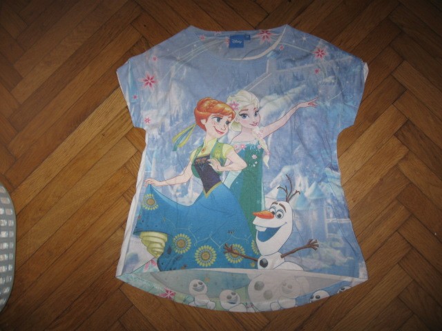 Majica Disney Frozen vel.128, 2,5€
