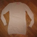 daljši pleten pulover Bouny baby vel.134, 2€