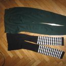 kpl. hlačne nogavice brez stopalk vel.140, 1€