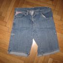 jeans kratke hlače z regulacijo Okaidi vel.150, 2,5€