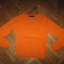 oranžen tanek Zara pulover vel.XS, 3€