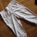 bele bermuda športne hlače Two way, vel.S, 3€