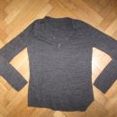 tanek temno siv pulover vel.S, 2,5€