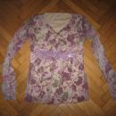 bluza delno prosojnega videza vel.S, 2€
