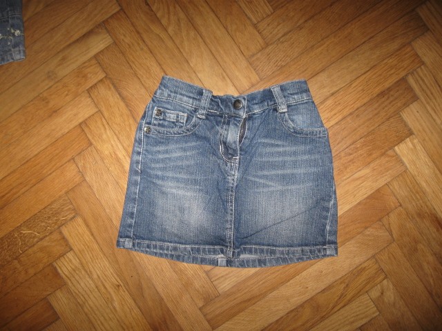Jeans minikrilo Tik&Tak vel.110, 1€