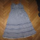 obleka z naramnicami H&M vel.122-128, 2€