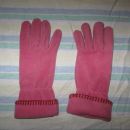 tople roza rokavice iz flisa CA, št.7