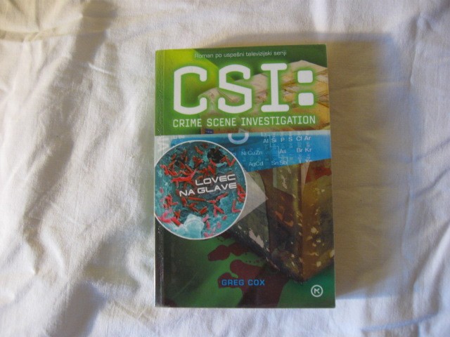Kriminalni roman CSI: Lovec na glave, 5€