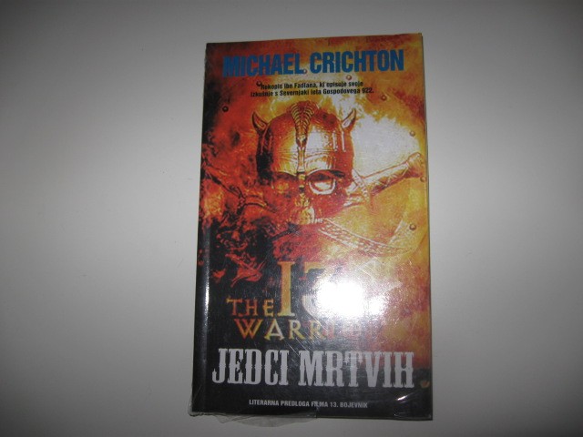 nerabljena knjiga Jedci mrtvih, Michael Crichton, 5€